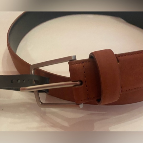 Alfani Men's Stitched Belt Rust Size Large 38-40 NWT - Picture 2 of 5